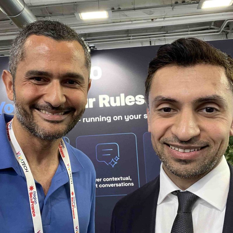 Yousif (Aramco) au stand Yuto
